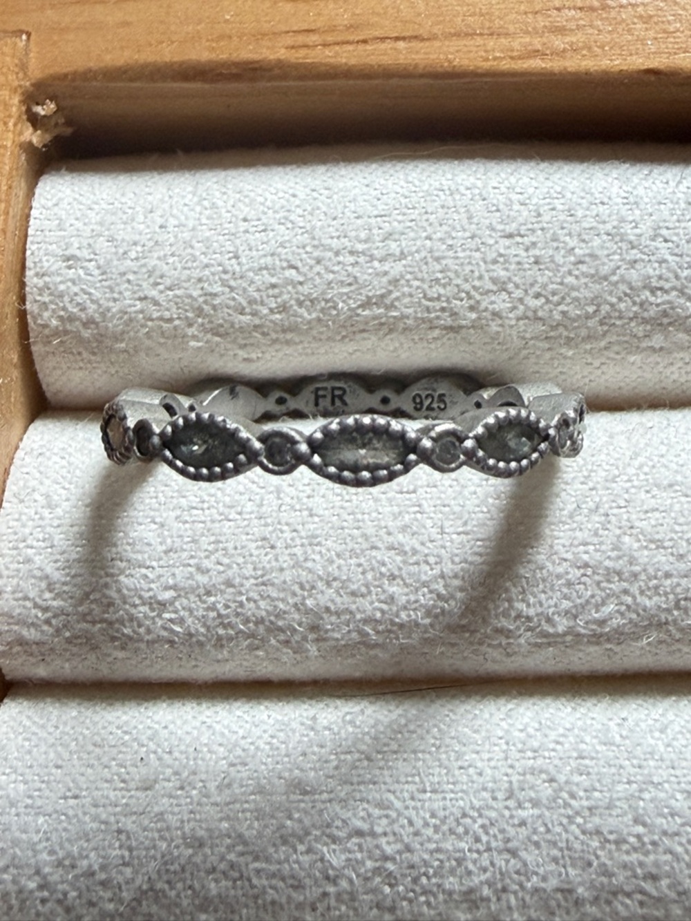 Freida Rothman Sterling Silver Stackable Ring - Picture 2 of 2